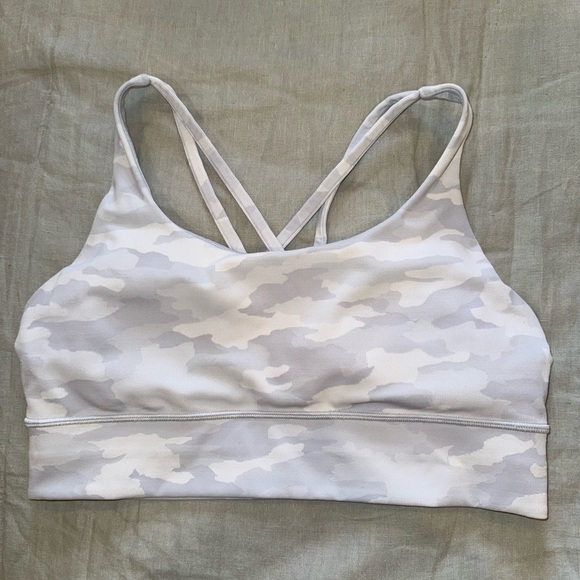 lululemon athletica Other - Lululemon Athletica White Camouflage Sports Bra
